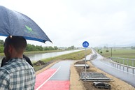 Zväčšiť fotografiu - Bude to jeden z najkrajších úsekov vážskej cyklomagistrály