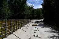 Zväčšiť fotografiu - Cesta na skýcov podstupuje rekonštrukciu, technologicky najnáročnejší je horský úsek - 20230804_TSK_092w