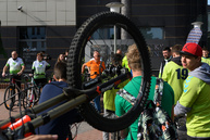 Do práce na bicykli bude za úrad tsk počas mája jazdiť 24 zamestnancov a 6 tímov, do kampane sa zapojili aj študenti stredných škôl - 20190502_TSK_Do_prace_na_bicykli_030w