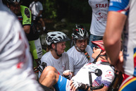 Zväčšiť fotografiu - Káčer bicykloval aj po najobľúbenejšej župnej cyklotrase - TSK_Káčer na bicykli_mini-41