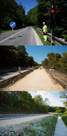 Zväčšiť fotografiu - Medzi novým mestom nad váhom a myjavou už motoristi využívajú vynovený úsek cesty - TSK_Cesta porovnanie (2)