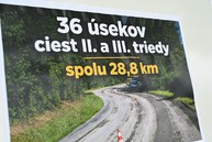 Zväčšiť fotografiu - Motoristi, zvýšte opatrnosť! kraj opravuje takmer 30 km ciest