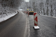 Na ceste pod machnáčom vznikol 300 m dlhý oporný múr - IMG_0145