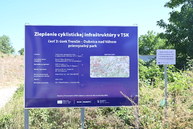 Zväčšiť fotografiu - Na cyklotrase medzi trenčínom a dubnicou nad váhom je rušno