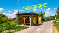 Zväčšiť fotografiu - Najdlhší úsek vážskej cyklomagistrály slávnostne otvorený! vyskúšajte ho aj vy - odpocivadlo v nmnv
