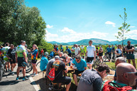 Zväčšiť fotografiu - Najnovší úsek vážskej magistrály prišli slávnostne otvoriť stovky cyklistov - TSK_Otvorenie cyklotrasy_LA-PU_mini-46