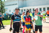 Zväčšiť fotografiu - Najnovší úsek vážskej magistrály prišli slávnostne otvoriť stovky cyklistov - TSK_Otvorenie cyklotrasy_LA-PU_mini-96