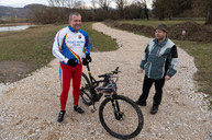 Zväčšiť fotografiu - Nová cyklotrasa už čoskoro prepojí dva hrady, kraje i dva štáty - 20200224_SKALKA_cyklotrasa_022w