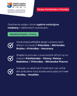 Zväčšiť fotografiu - Nové trasy cyklobusov a prehľadnejšie cestovné poriadky