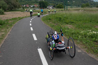 Zväčšiť fotografiu - Novú cyklotrasu si už počas prvého dňa vyskúšalo takmer 1 900 cyklistov - 20200601_TSK_cyklotrasa_086w