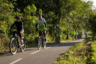 Zväčšiť fotografiu - Popri cyklotrase vznikajú nové pracovné miesta - 20200918_tyzden_mobility_019w