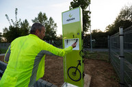 Zväčšiť fotografiu - Popri cyklotrase vznikajú nové pracovné miesta - 20200918_tyzden_mobility_083w