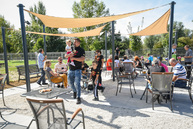 Zväčšiť fotografiu - Popri cyklotrase vznikajú nové pracovné miesta - TSK bikepoint-40