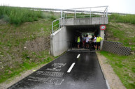 Zväčšiť fotografiu - Považskobystričania sa už nevedia dočkať novej cyklotrasy - 20230803_TSK_028w
