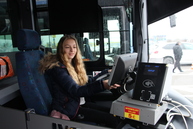 Predčasný vianočný darček v podobe dvadsaťpäťky modrých autobusov odovzdaný do užívania cestujúcej verejnosti - IMG_8021