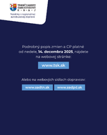 Zväčšiť fotografiu - Pripravte sa na aktualizáciu cestovných poriadkov, pribudne viacero nových spojov