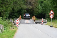 Zväčšiť fotografiu - Problematický prístup do koncovej časti hornej marikovej vyriešila zapožičaná konštrukcia