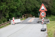Zväčšiť fotografiu - Problematický prístup do koncovej časti hornej marikovej vyriešila zapožičaná konštrukcia