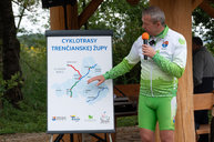 Zväčšiť fotografiu - Prvú časť hornonitrianskej cyklomagistrály otvorili spoločnou jazdou - 20230923_PE_060w