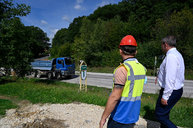 Zväčšiť fotografiu - Rekonštrukcia cesty medzi novým mestom n/v a myjavou napreduje - 20210902_TSK_cesty_006w