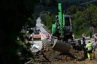 Zväčšiť fotografiu - Rekonštrukcia cesty medzi novým mestom n/v a myjavou napreduje - 20210902_TSK_cesty_018w