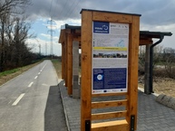 Zväčšiť fotografiu - Skúsenosti s výstavbou krajských cyklotrás posúvame ďalej - 20210407_135205