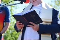 Zväčšiť fotografiu - Stovky nadšencov cyklistiky otvorili spoločnou jazdou nový úsek vážskej cyklomagistrály