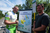 Zväčšiť fotografiu - Svetový deň cyklistiky v cyklistickej župe - 20210628_CYKLOTRASA_NM_TN_023w