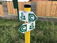 Zväčšiť fotografiu - Svetový deň cyklistiky v cyklistickej župe - Obnova cykloznačenia (2)
