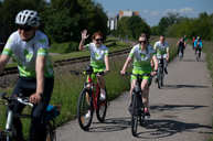 Zväčšiť fotografiu - Tímy trenčianskej župy do práce na bicykli najazdili takmer 11 tisíc kilometrov - 20210601_TN_dopracenabicykli_034w