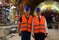 Trenčianska župa rokovala so zástupcami žsr, nové investičné zámery železníc by mali pomôcť regiónu hornej nitry i považia - 20190702_TSK_zeleznica_PU_ZA_032w