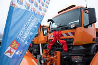 Zväčšiť fotografiu - Viac ako 100 kusov techniky a 246 ľudí sa bude starať o zjazdnosť krajských ciest počas zimného obdobia