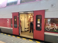 Zväčšiť fotografiu - Vlakom po zmodernizovanom úseku železnice medzi púchovom a považskou bystricou - IMG_20201013_083135