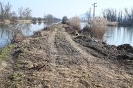 Zväčšiť fotografiu - Výstavba predposledného úseku vážskej cyklomagistrály napreduje rýchlym tempom