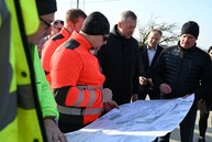 Zväčšiť fotografiu - Výstavba predposledného úseku vážskej cyklomagistrály napreduje rýchlym tempom