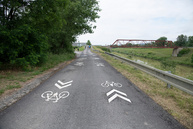 Za 4 mesiace sa prvým úsekom vážskej cyklomagistrály previezlo viac ako 13 tisíc cyklistov - 20180525_HORNA_STREDA_cyklotrasa_072w