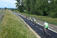 Za 4 mesiace sa prvým úsekom vážskej cyklomagistrály previezlo viac ako 13 tisíc cyklistov - 20180525_HORNA_STREDA_cyklotrasa_114w