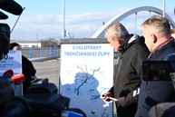Zväčšiť fotografiu - Začína výstavba predposledného úseku vážskej cyklomagistrály
