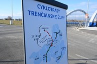 Zväčšiť fotografiu - Začína výstavba predposledného úseku vážskej cyklomagistrály