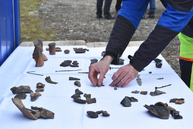 Zväčšiť fotografiu - Archeologický výskum odhalil rozsiahle osídlenie z troch časových úseko - stol
