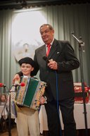 Heligonkári sa znova stretli v lúkach - Matús Hodas a starosta