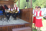 Horný lieskov vítal návštevníkov počas víkendu dychovou hudbou - IMG_3555