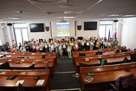 Zväčšiť fotografiu - Hvezdáreň partizánske zaznamenala rekordnú účasť v súťaži pre deti - Príroda plná vedomostí v Trenčíne na Úrade TSK (1)