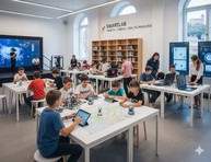 Zväčšiť fotografiu - Knižnice už dávno nie sú iba miestom na výpožičku kníh