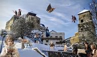 Zväčšiť fotografiu - Krajská dominanta ožila rozprávkami - vystava na hrade