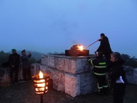 Na mohyle opäť zapálili vatry na počesť slovenského generála m. r. štefánika - 9a