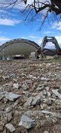 Zväčšiť fotografiu - Na trenčianskom hrade začala rekonštrukcia dolného nádvoria