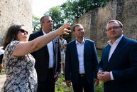 Na trenčianskom hrade župa začína s budovaním nového vstupu so samostatnou pokladňou - 20180605_TN_Juzne_opevnenie_foto_Radovan_Stoklasa_006w
