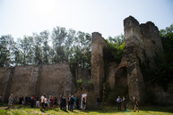 Na trenčianskom hrade župa začína s budovaním nového vstupu so samostatnou pokladňou - 20180605_TN_Juzne_opevnenie_foto_Radovan_Stoklasa_025w
