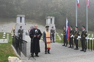 Zväčšiť fotografiu - Na vojenskom cintoríne si pripomenuli ukončenie prvej svetovej vojny - DSC_1582-min